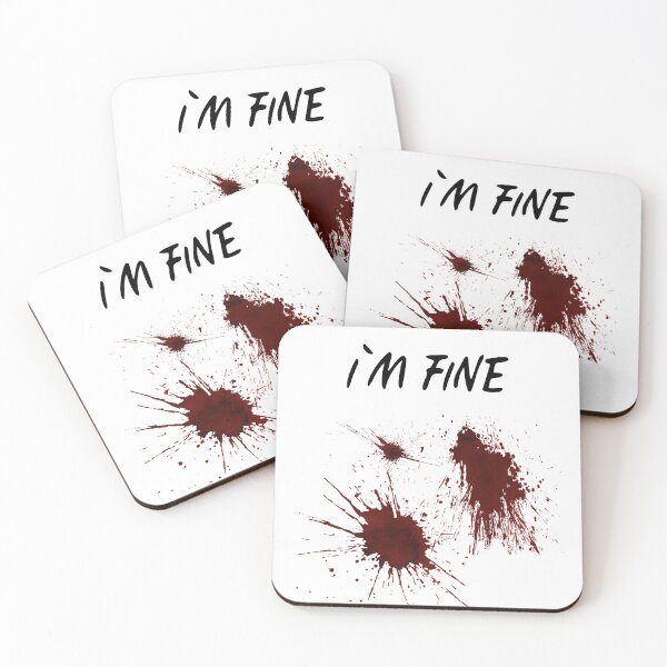 Item preview,  I'm fine. It's fine. Everything is fine designed and sold by The Love Quill.