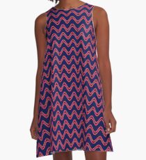 Rebel Wave Gameday Dress A-Line Dress