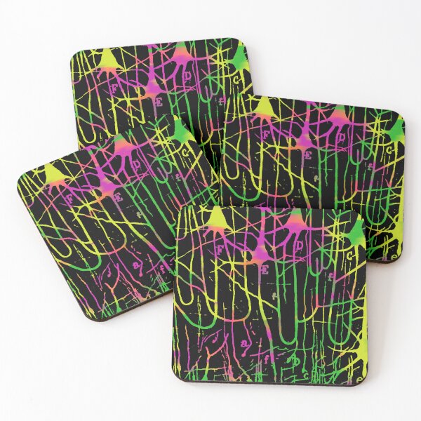 Item preview, Dark Version of Neuron Pyramidal Cells Drawing by Santiago Ramon Y Cajal designed and sold by ScienceSource.