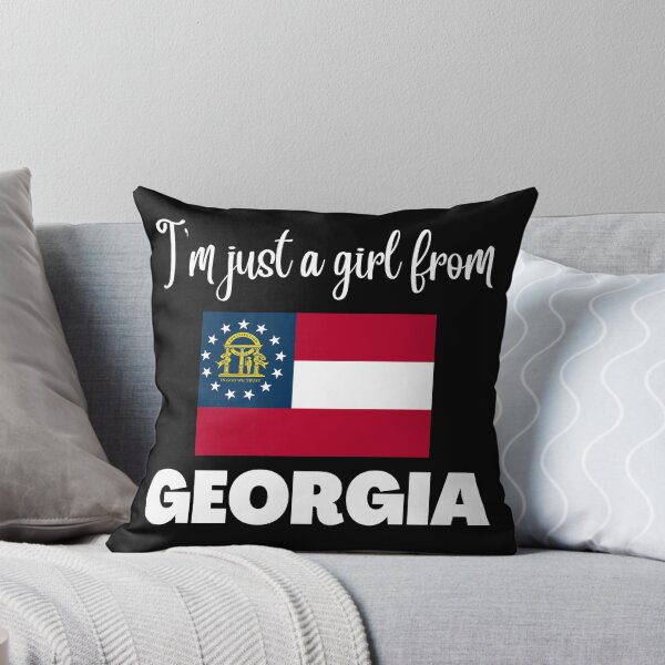 Artikelvorschau, Ich bin nur ein Mädchen aus Georgia – State Pride Design für Frauen und Mädchen entworfen und verkauft von DesignsByDaddy.