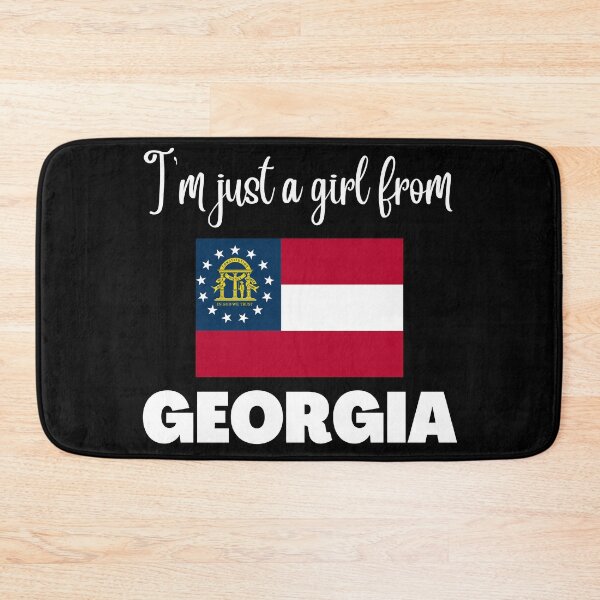 Item preview, I’m just a girl from Georgia- State pride design for women and girls designed and sold by DesignsByDaddy.