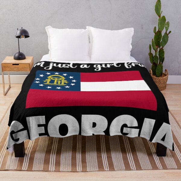 Item preview, I’m just a girl from Georgia- State pride design for women and girls designed and sold by DesignsByDaddy.
