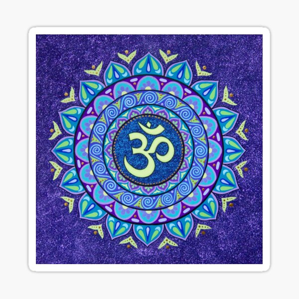 OM Mandala Sticker