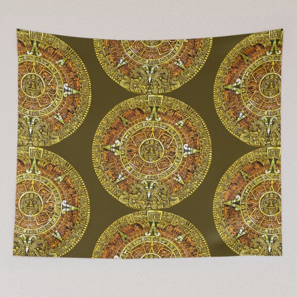 Item preview, Aztec Sun Clock  designed and sold by Shh OP.