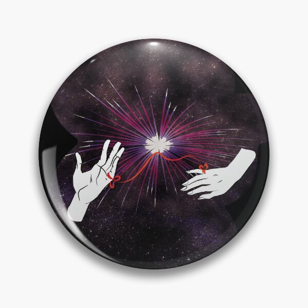 Item preview, RED THREAD OF FATE NIGHTSKY designed and sold by hakomuradesign.