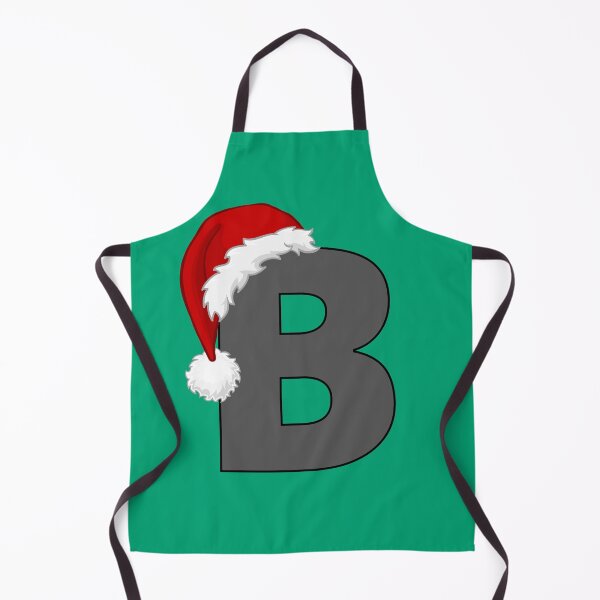 Artikelvorschau, Weihnachtsbuchstabe B mit Weihnachtsmütze entworfen und verkauft von Coffee Lifestyle.