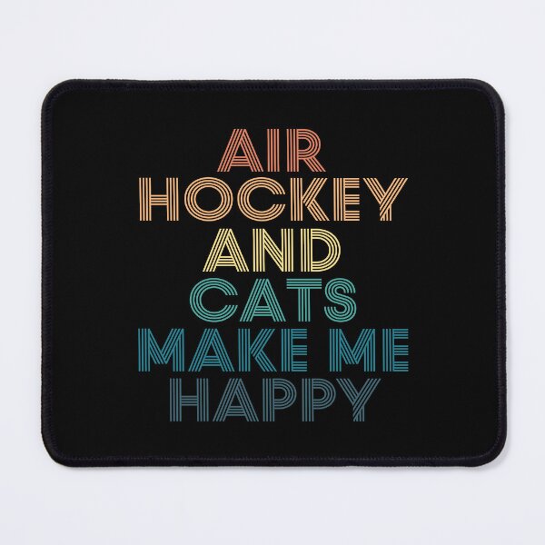 Item preview, Air Hockey And Cats Make Me Happy designed and sold by kindxinn.