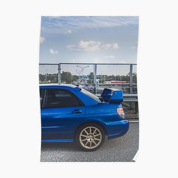 "Iconic subaru wrx sti" Poster for Sale by MrMazda Redbubble
