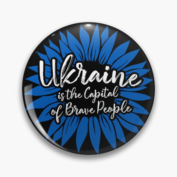 Item preview, Support Ukraine is the Capital of Brave People Sunflower Ukrainian designed and sold by lxmag.
