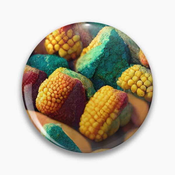 Item preview, 3D Fantasy Colourful Bunch of Corn and Rocks Pattern designed and sold by yennyz.