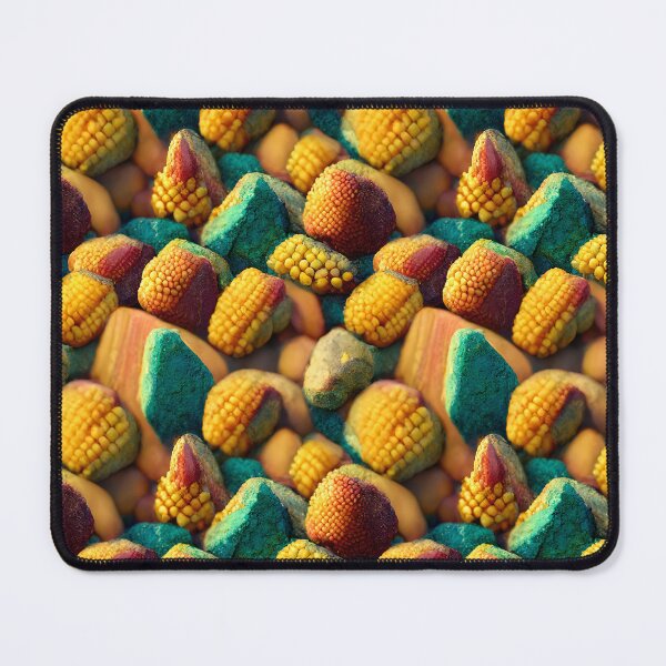 Item preview, 3D Fantasy Colourful Bunch of Corn and Rocks Pattern designed and sold by yennyz.