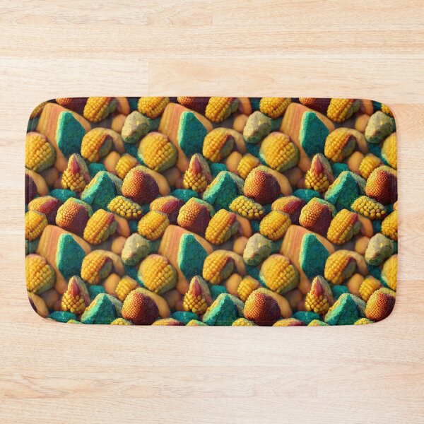 Item preview, 3D Fantasy Colourful Bunch of Corn and Rocks Pattern designed and sold by yennyz.