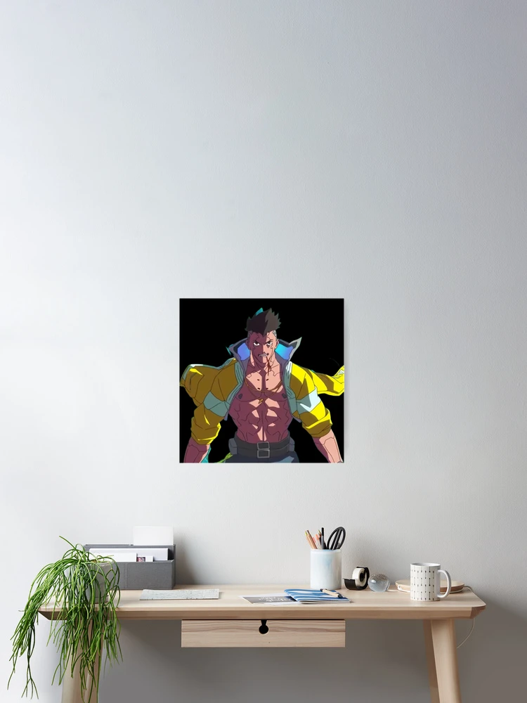 Cyberpunk: Edgerunners Anime David Home Decor Painting Living Poster (42x30  cm)