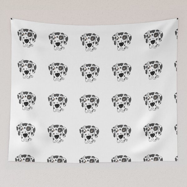 Item preview, Harlequin Great Dane Dog Face designed and sold by SonneFaunArt.