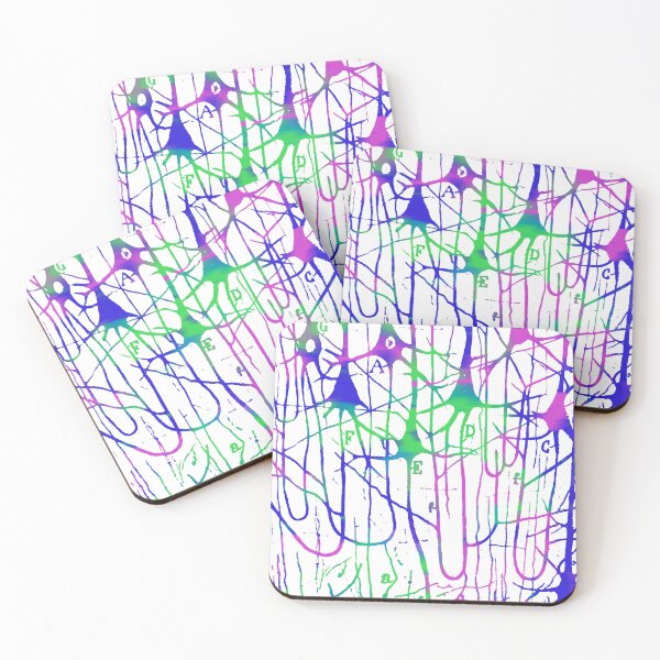 Item preview, Neuron Pyramidal Cells Drawing by Santiago Ramon Y Cajal designed and sold by ScienceSource.