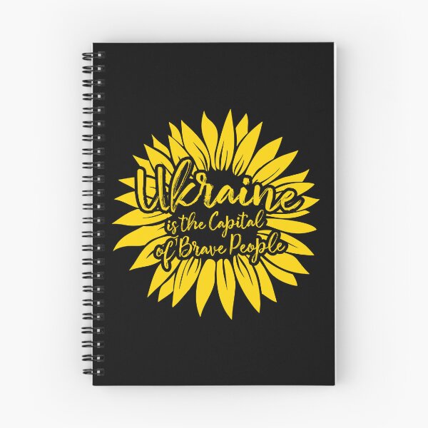 Item preview, Ukraine is the Capital of Brave People Sunflower Ukrainian Support designed and sold by lxmag.
