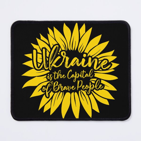 Item preview, Ukraine is the Capital of Brave People Sunflower Ukrainian Support designed and sold by lxmag.