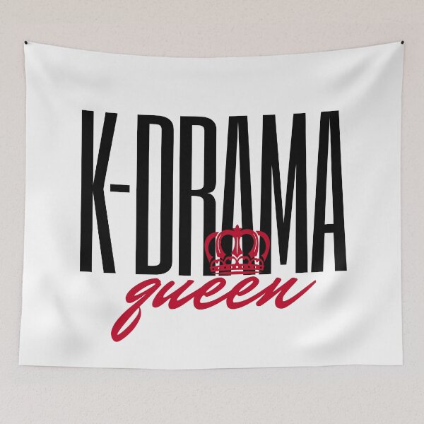 Item preview, K-Drama Queen (Black and Pink) designed and sold by FanDomStoreOFC.