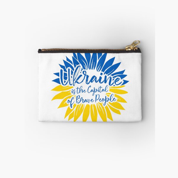 Item preview, Support Ukraine is the Capital of Brave People Flag Ukrainian Sunflower designed and sold by lxmag.