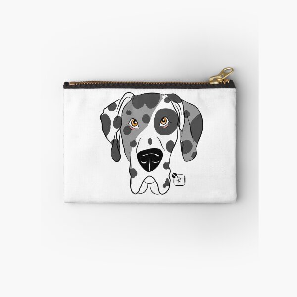 Item preview, Merle Great Dane Dog Face designed and sold by SonneFaunArt.