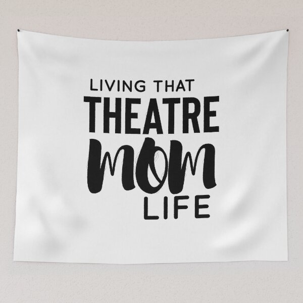 Item preview, Living That Theatre Mama, Living Theatre Mom Life, Theatre gift, Theatre lover, Theatre  idea, Theatre  designed and sold by RedArtsDesign.