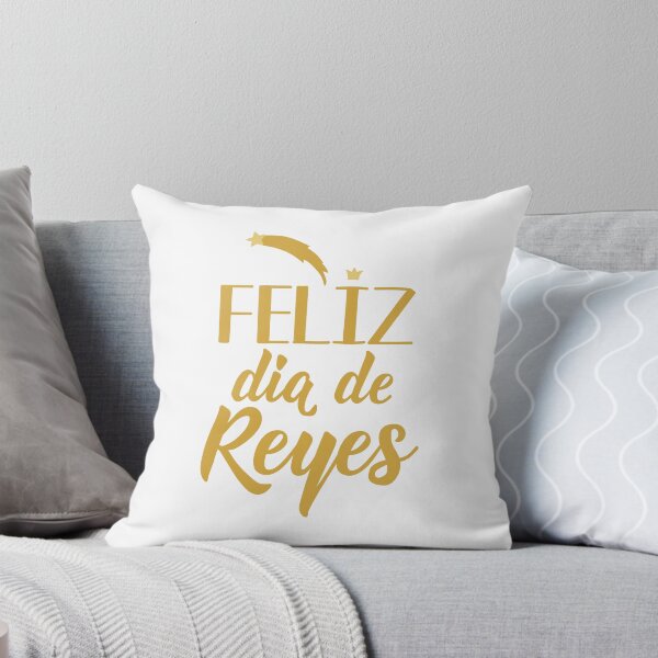 Artikelvorschau, Feliz Dia de Reyes. Happy Kings Day - spanischer Text. Beschriftung. entworfen und verkauft von pidzam4e.