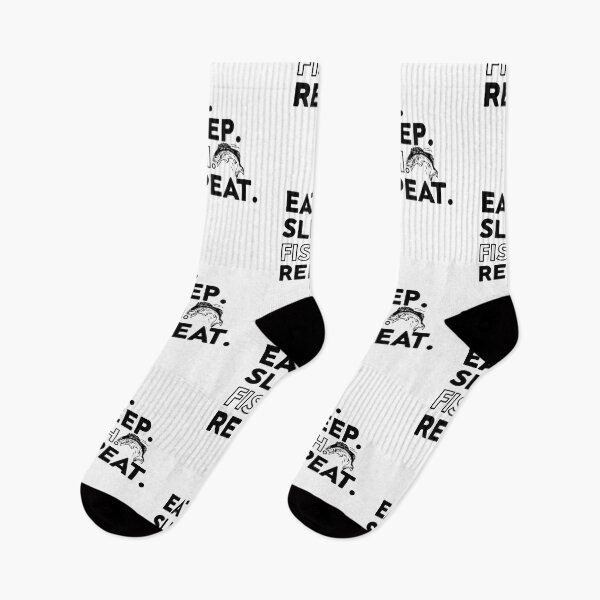 Item preview, Eat sleep fish repeat designed and sold by Designhub14.