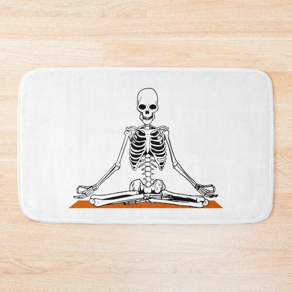 Item preview, MEDITATING YOGA SKELETON designed and sold by ZhacoysDesignz.