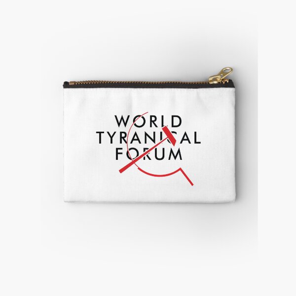 Item preview, World Tyranical Forum (WEF World Economic Forum) designed and sold by TheFoolsGallery.