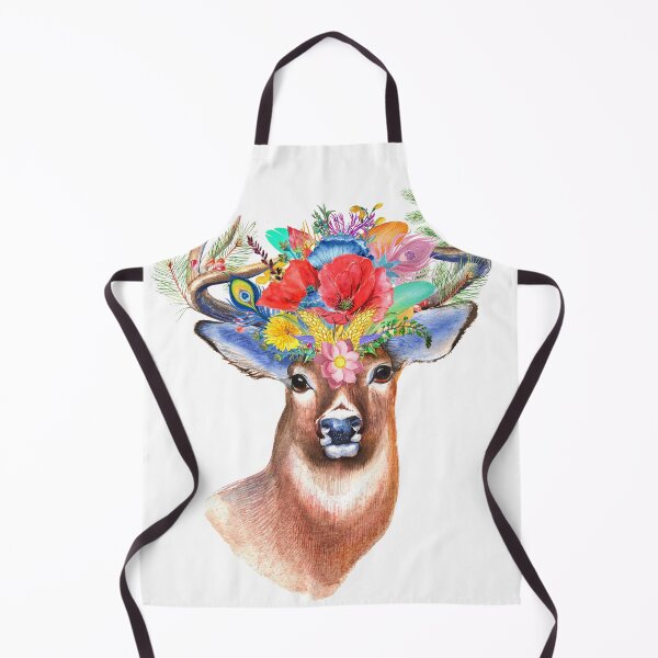 Item preview, flower deer designed and sold by zeljana0504.