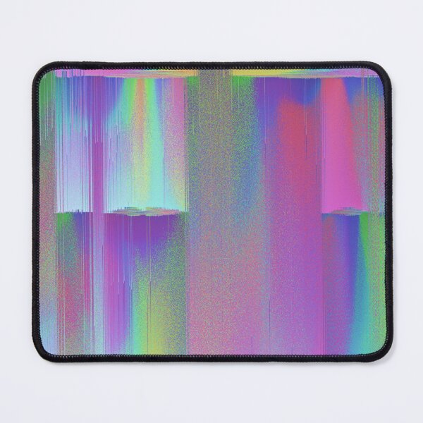 Item preview, Glitch Art Background In Blue, Teal, Lime, Orange, Magenta, Yellow, Green designed and sold by LDTreasures.