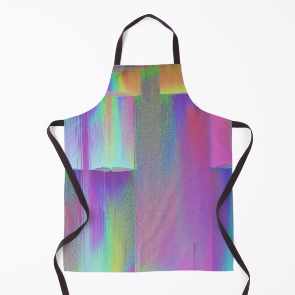 Item preview, Glitch Art Background In Blue, Teal, Lime, Orange, Magenta, Yellow, Green designed and sold by LDTreasures.