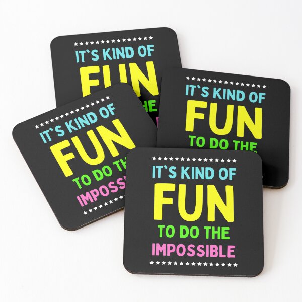 Item preview, It's kind of fun to do the impossible designed and sold by QuotesAreFun.