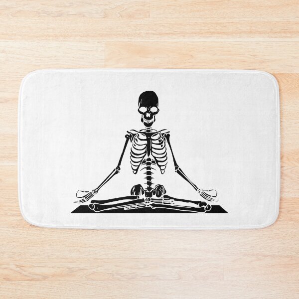 Item preview, MEDITATING YOGA SKELETON designed and sold by ZhacoysDesignz.