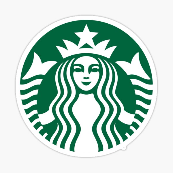 Starbucks logo coffee Sticker