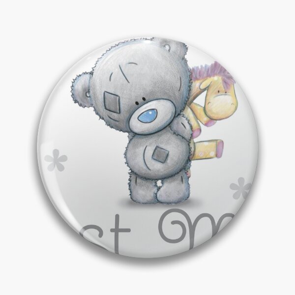 Artikelvorschau, Grey Teddy Bear Giraffe - Best Mum entworfen und verkauft von AuraTherapeia.