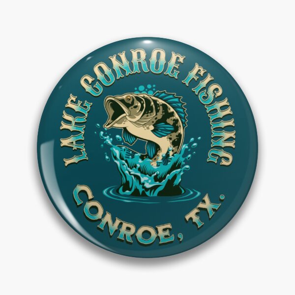 Artikelvorschau, See-Conroe-Fischen, Conroe, TX entworfen und verkauft von Becky Hunter.