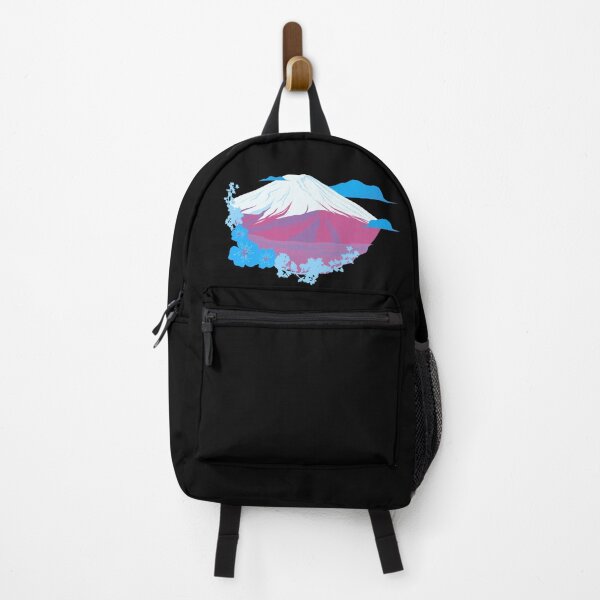 Item preview, Mountains, Clouds, and Flowers Trans Flag. Transgender Pride designed and sold by Subtle Pride Shop.