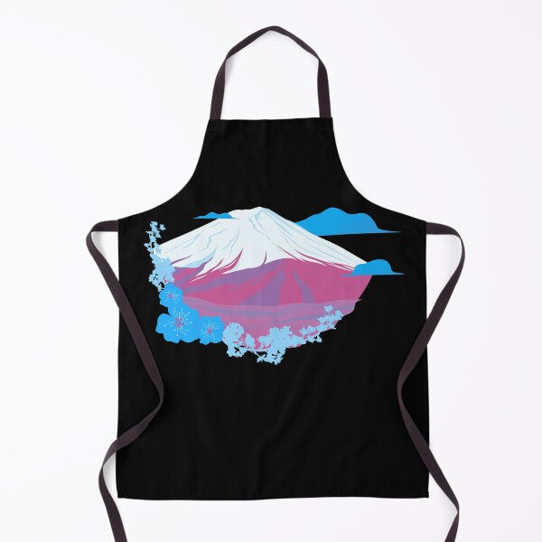 Item preview, Mountains, Clouds, and Flowers Trans Flag. Transgender Pride designed and sold by Subtle Pride Shop.