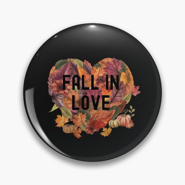 Item preview, Autumn Leaves Heart Fall In Love designed and sold by HappyLifeCreate.