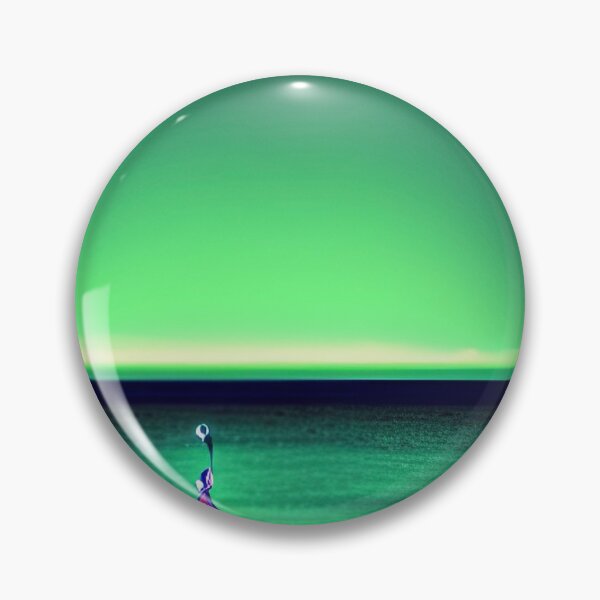 Item preview, SURREAL RETRO MOTORCYCLE ON THE BEACH designed and sold by sailorsam1805.