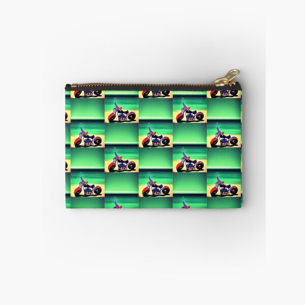 Item preview, SURREAL RETRO MOTORCYCLE ON THE BEACH designed and sold by sailorsam1805.