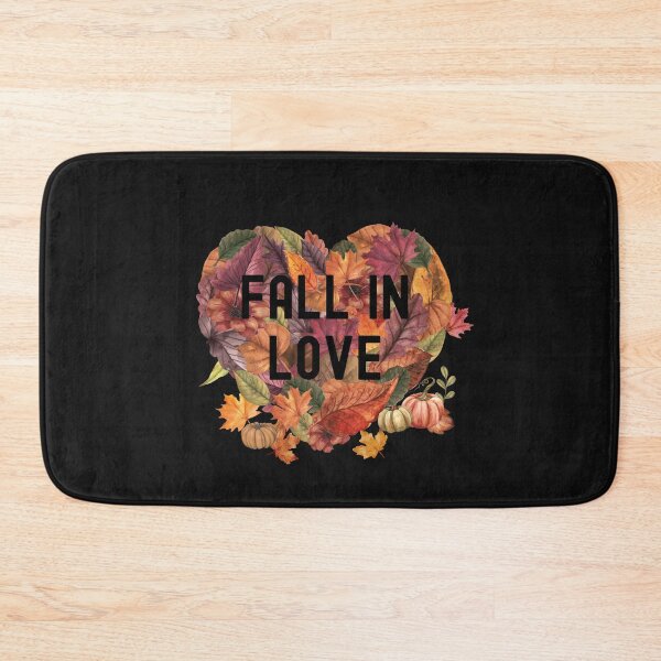 Item preview, Autumn Leaves Heart Fall In Love designed and sold by HappyLifeCreate.