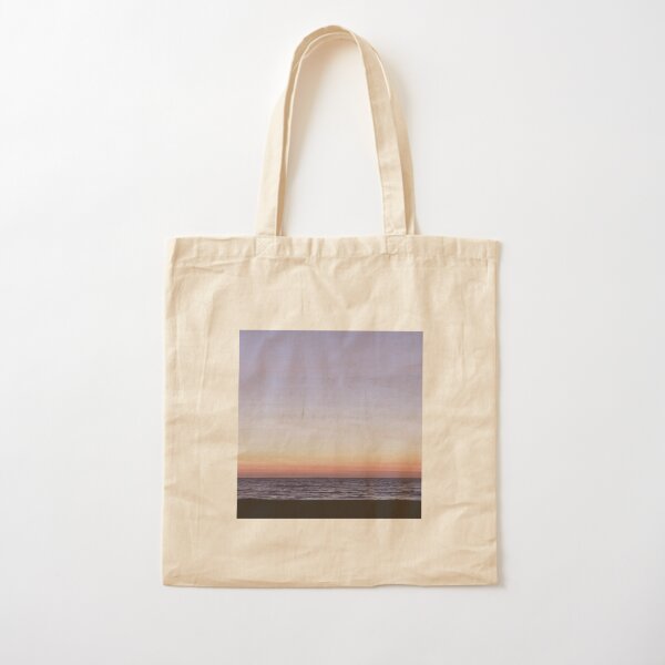 Sunset background Cotton Tote Bag
