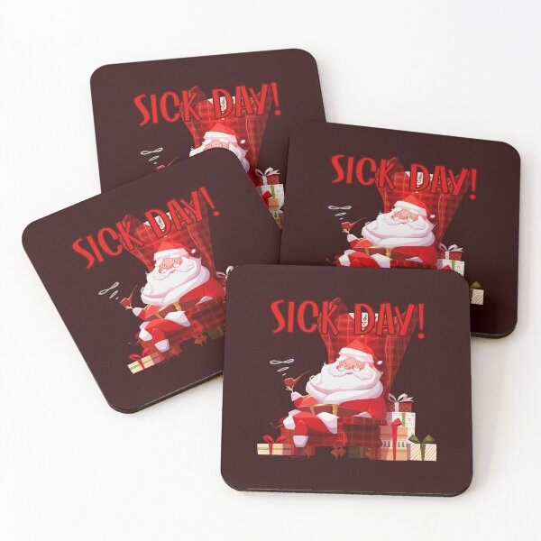 Item preview, Sick Day Santa! designed and sold by PawsitiveMum.