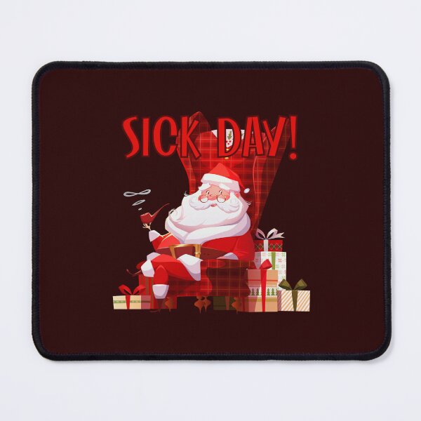 Item preview, Sick Day Santa! designed and sold by PawsitiveMum.