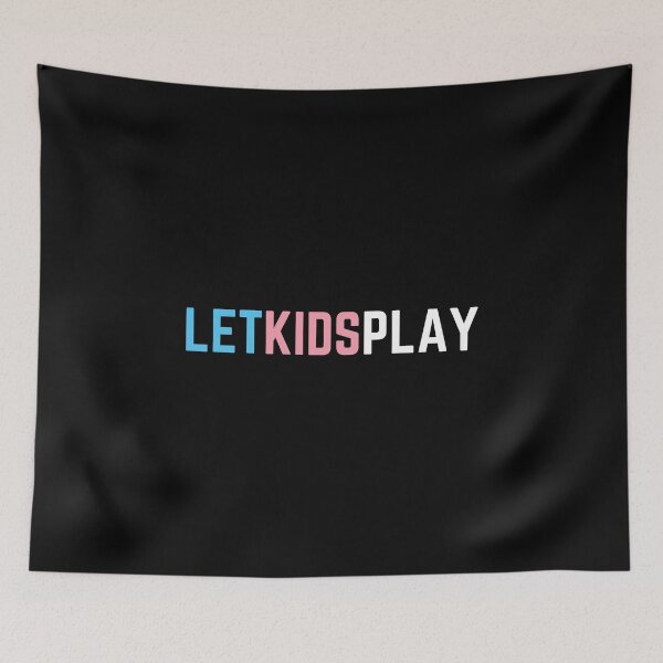 Item preview, Let Kids Play. Trans Youth Rights. Transgender Pride designed and sold by Subtle Pride Shop.