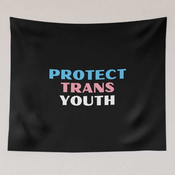 Item preview, Protect Trans Youth. Trans Rights. Transgender Pride designed and sold by Subtle Pride Shop.