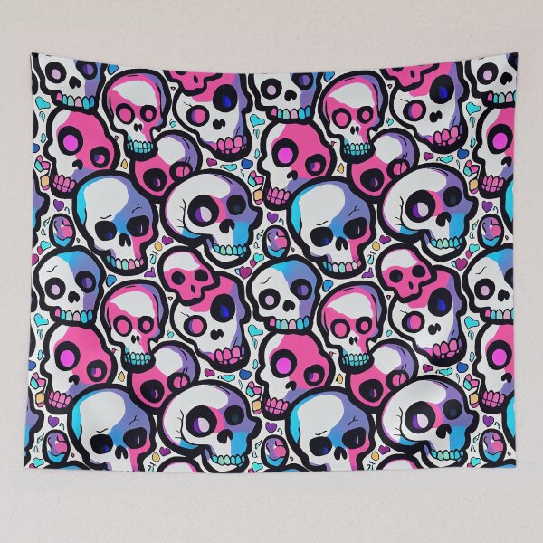 Item preview, Cool Skulls pattern designed and sold by Jada-Art-Shop.