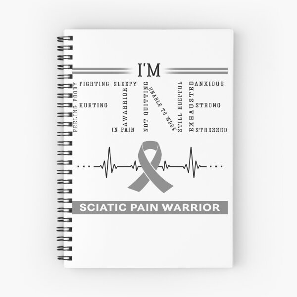 Item preview, I'm Fine Sciatic Pain Warrior Support Sciatic Pain Awareness Gifts designed and sold by rechardtee.